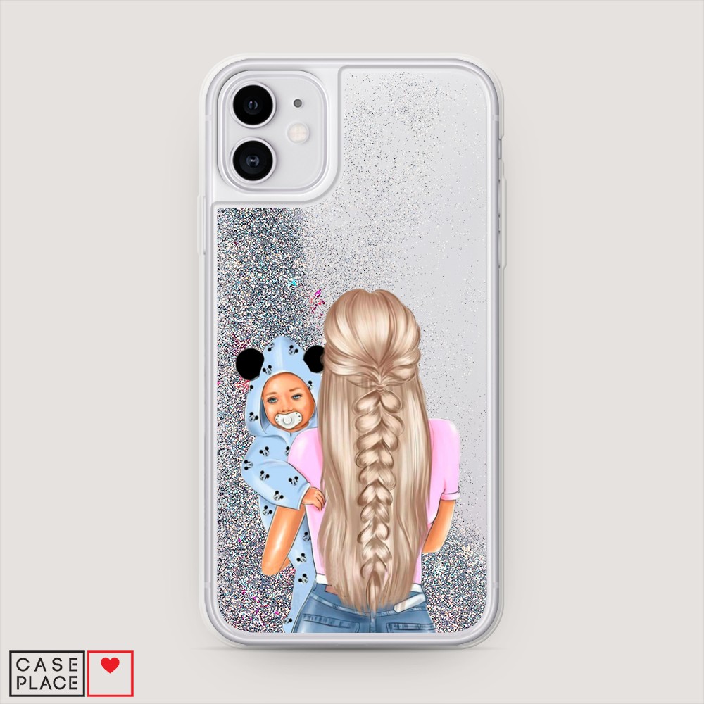 

Чехол Awog на Apple iPhone 11 / Айфон 11 "Молодая мама", Разноцветный, 12191-1