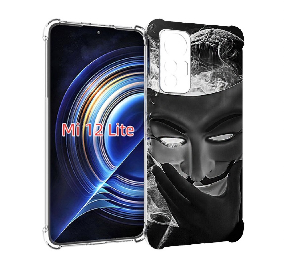 

Чехол MyPads Маска для Xiaomi 12 Lite, Прозрачный, Tocco