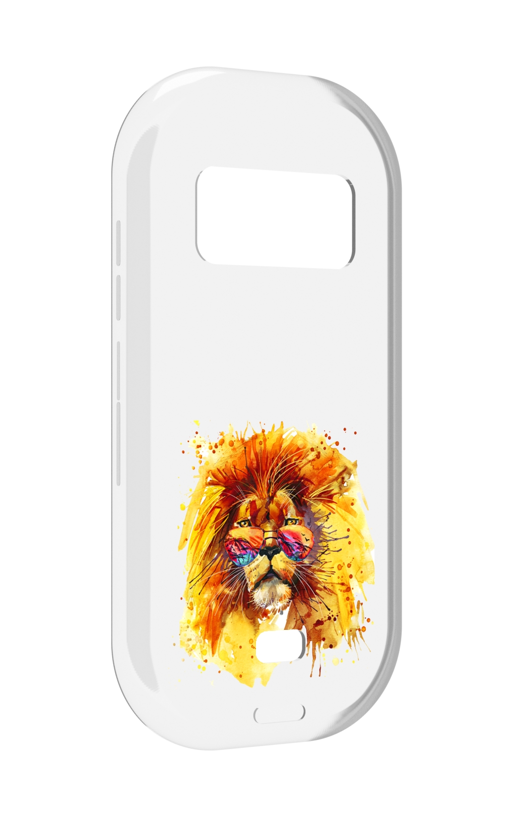 

Чехол MyPads лев в очках для UleFone Armor 15, Прозрачный, Tocco