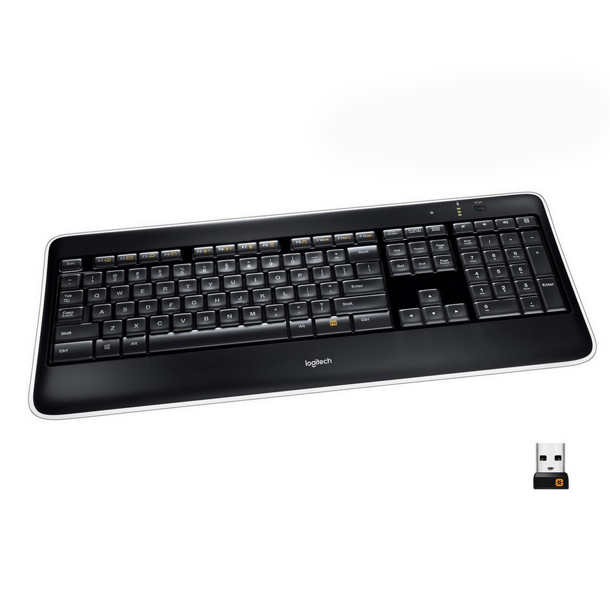 

Беспроводная клавиатура Logitech K800 Black (920-002395), K800