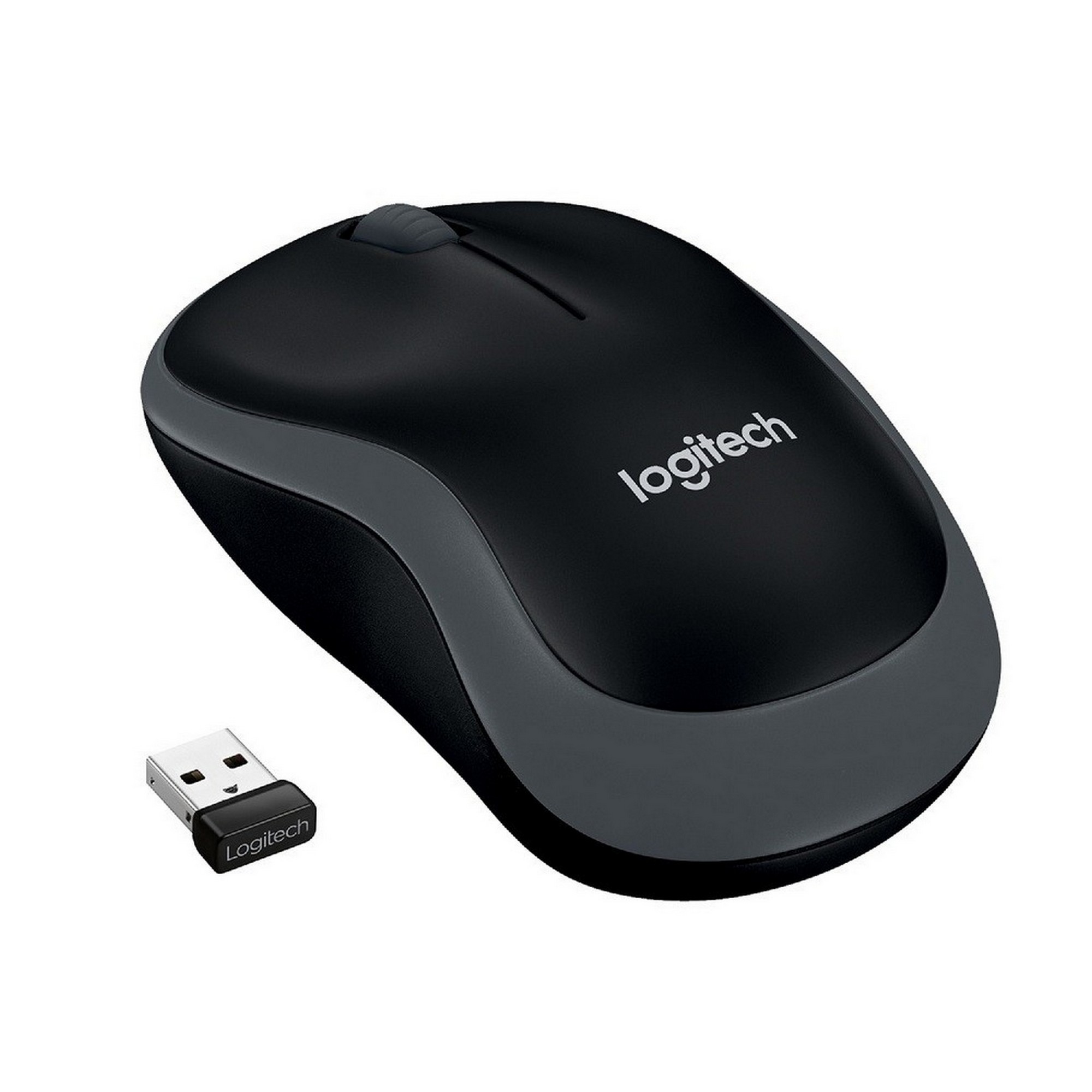 фото Мышь logitech m185 swift grey/black (910-002238)