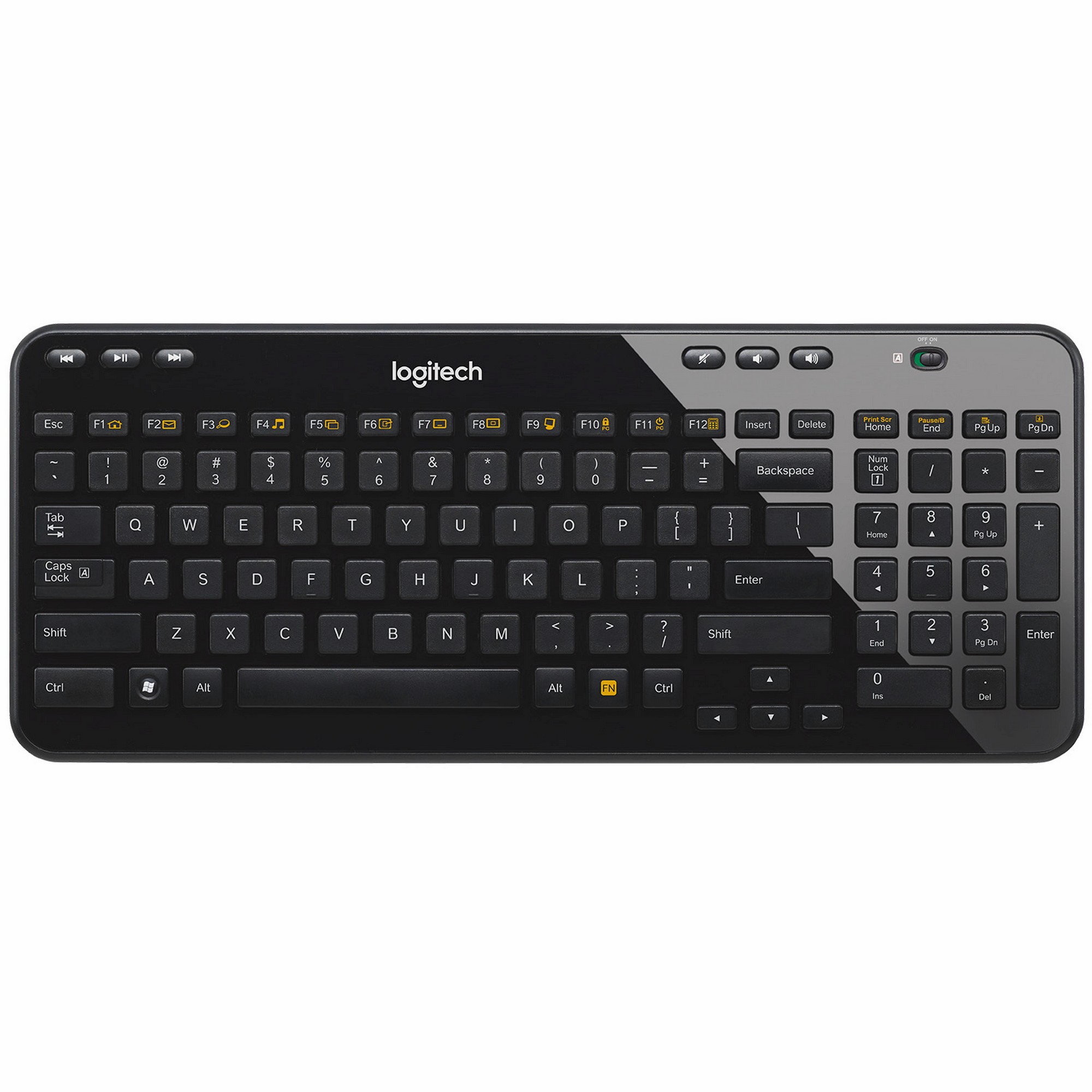 Беспроводная клавиатура Logitech K360 Black (920-003095)