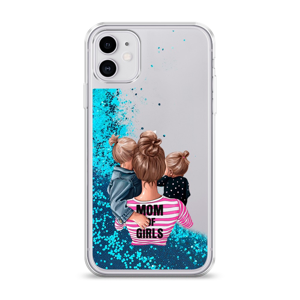 

Чехол Awog на Apple iPhone 11 / Айфон 11 "Mom of Girls", Разноцветный, 12193-1