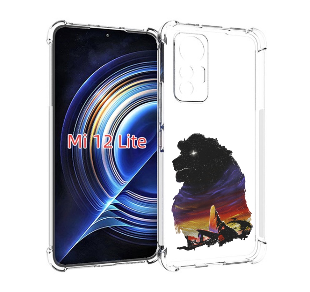 

Чехол MyPads Муфаса для Xiaomi 12 Lite, Прозрачный, Tocco