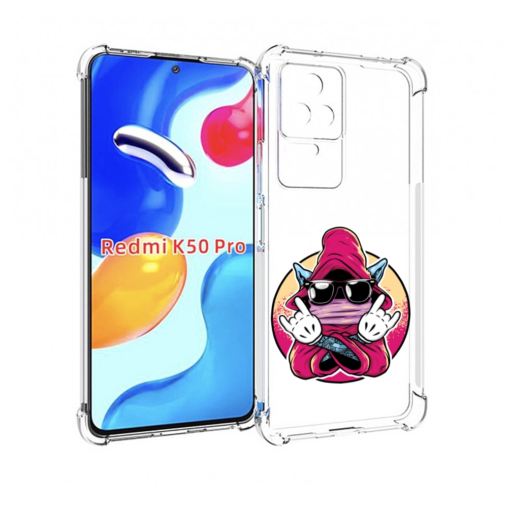 

Чехол MyPads йоу для Xiaomi Redmi K50 / K50 Pro, Прозрачный, Tocco