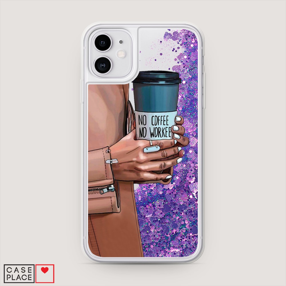 

Чехол Awog на Apple iPhone 11 / Айфон 11 "No coffee", Разноцветный, 12192-1