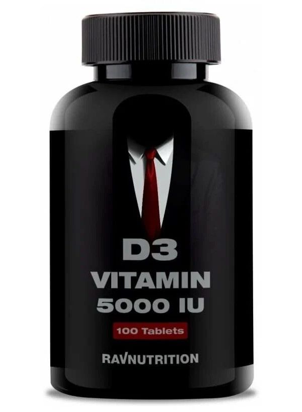 RAVNUTRITION D3 Vitamin 5000 IU таблетки 100 шт.