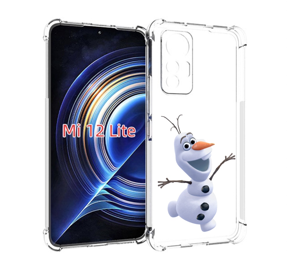 

Чехол MyPads Олаф-холодное-сердце для Xiaomi 12 Lite, Прозрачный, Tocco