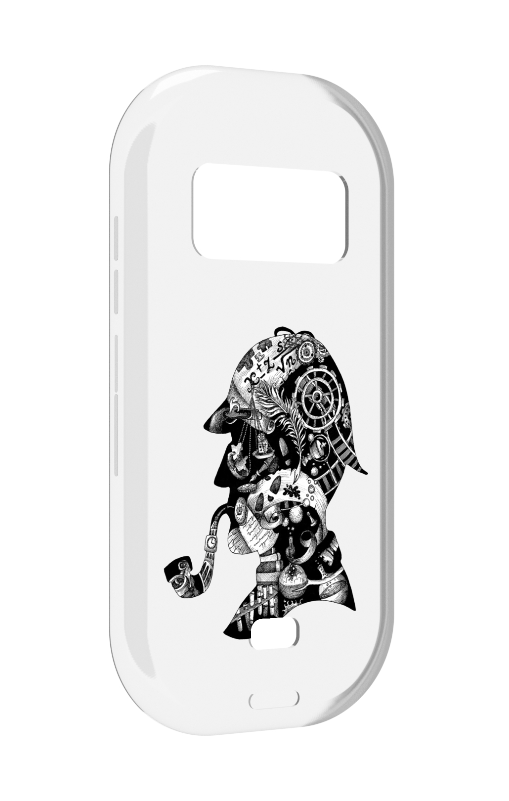 

Чехол MyPads мужчина с трубкой абстракция для UleFone Armor 15, Прозрачный, Tocco