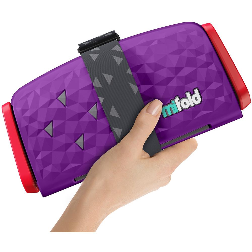 фото Бустер mifold grab-and-go booster seat цв.фиолетовый гр.2/3