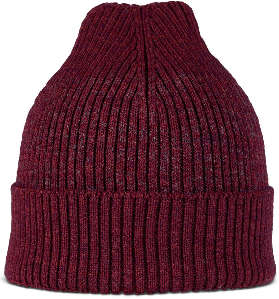 Шапка бини унисекс Buff Merino Active Hat solid garnet, р.53-62