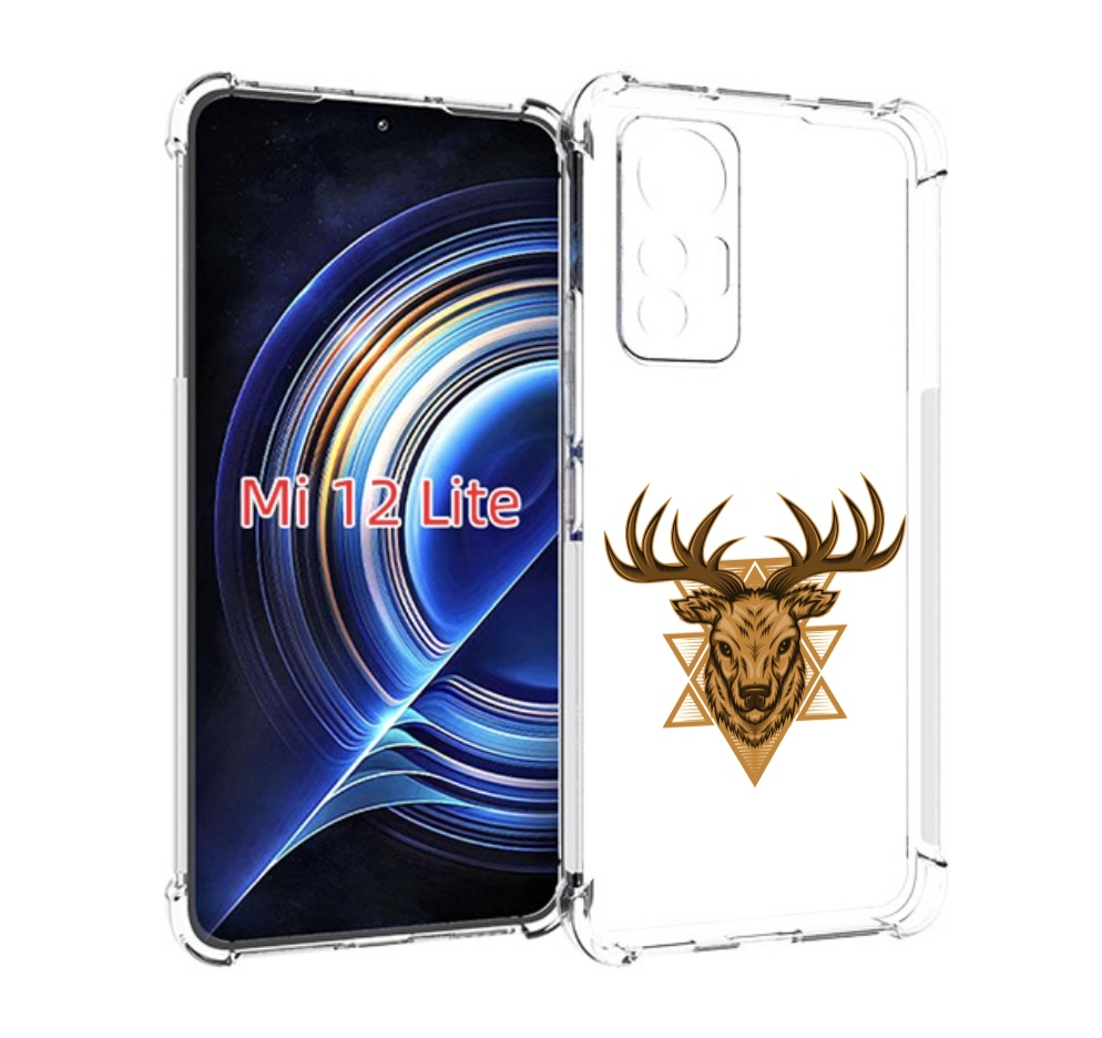

Чехол MyPads Олень для Xiaomi 12 Lite, Прозрачный, Tocco
