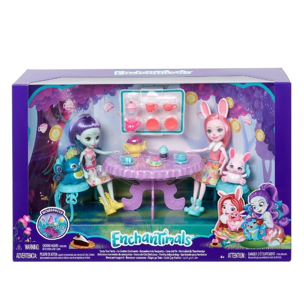 

Игровой набор Чаепитие Пэттер Павлины и Бри Кроли Enchantimals