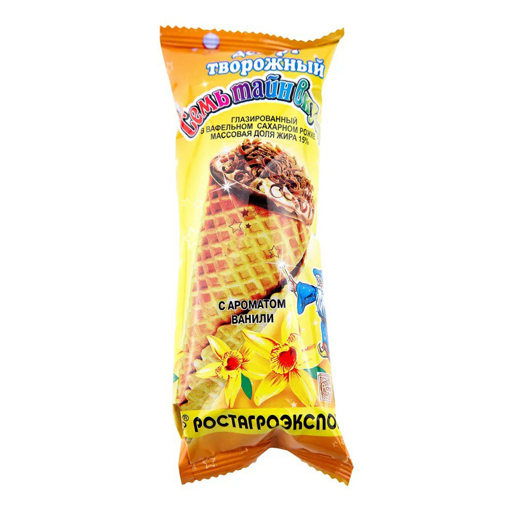 

Творожный десерт 7 тайн вкуса ваниль 15 % 60 г