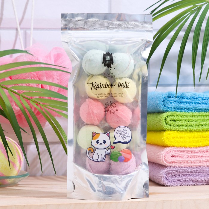 

Бомбочки для ванны Rainbow balls "Ты сильная и независимая" 150 г