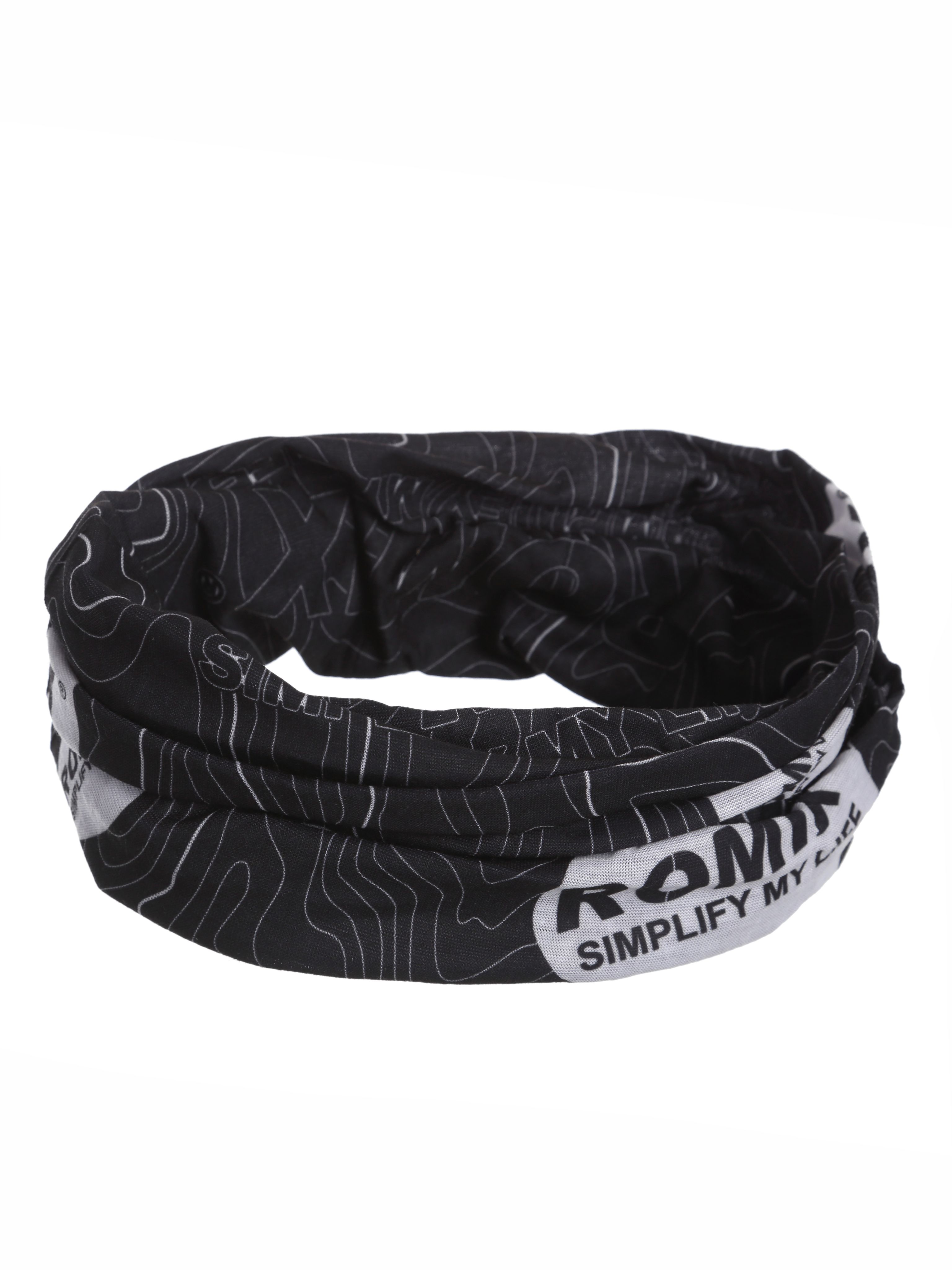

Повязка для занятий спортом Romix RH49 Black 30444, Черный, RH49