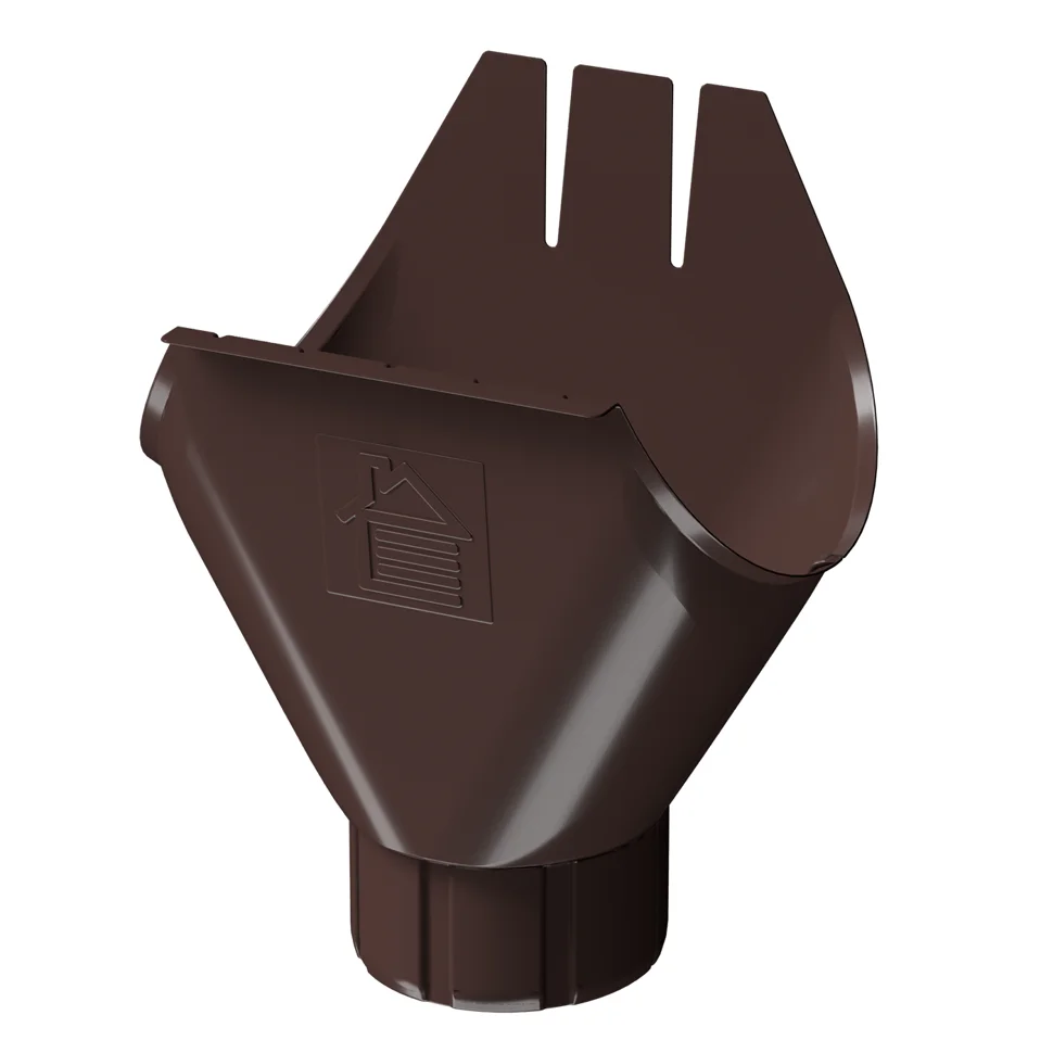 

Воронка желоба Docke STAL PREMIUM 125/90 шоколад (RAL 8019)
