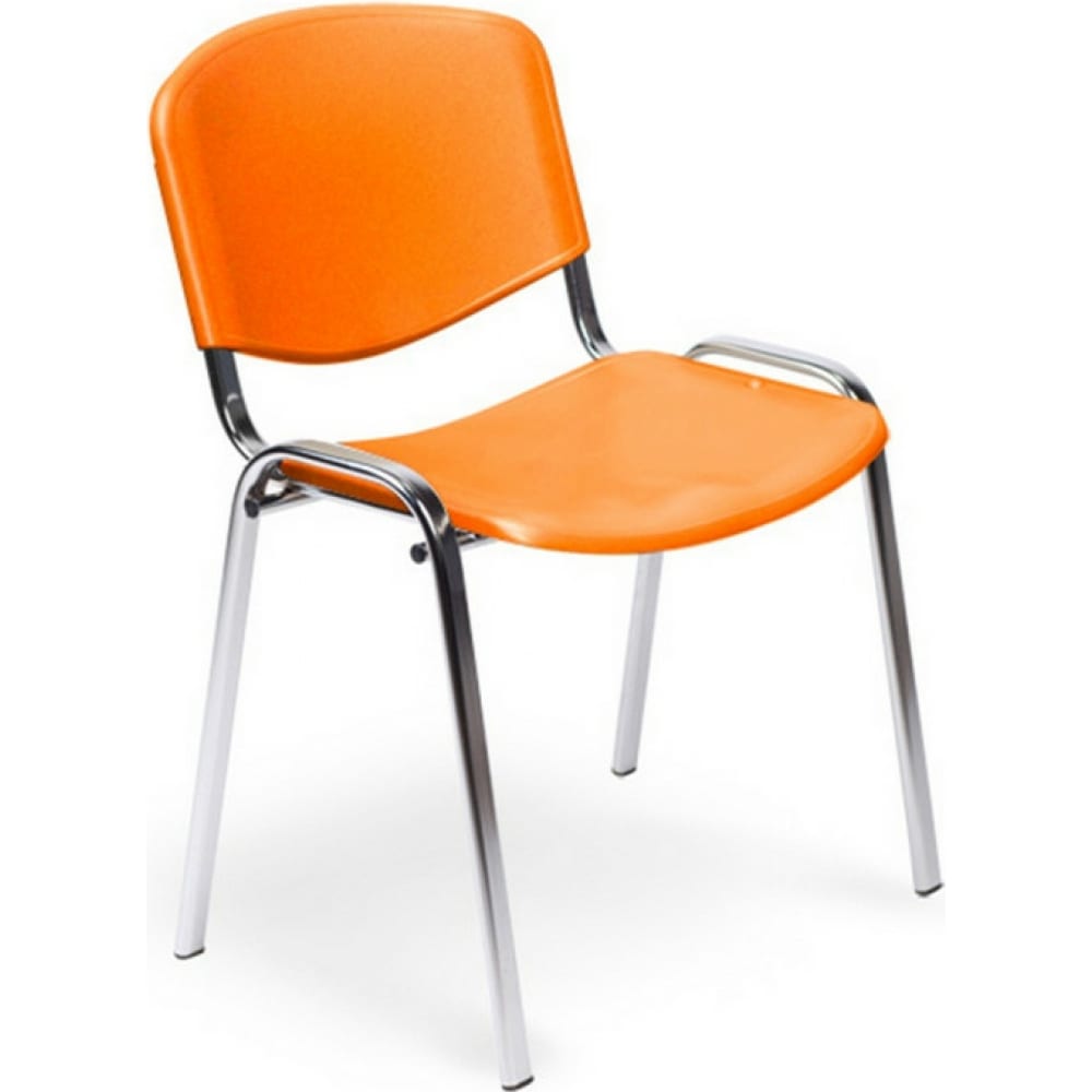 Easy Chair Стул ZPUPEChair RioИЗО хром, пластик оранжевый 573686