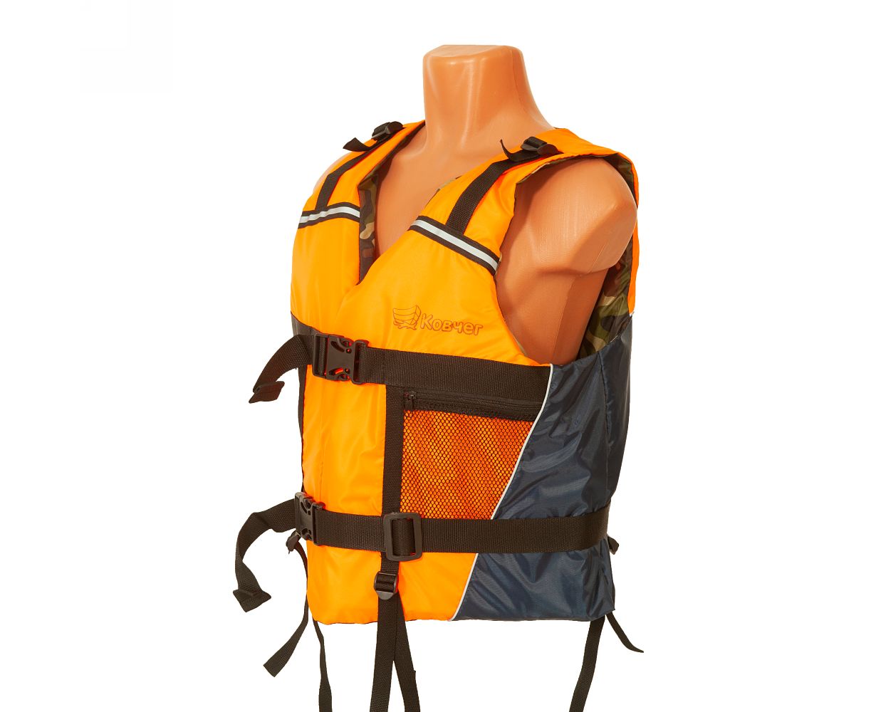 Спасательный жилет Ковчег Тритон ТУ р.40-44 (XS-S) Orange-Blue-Camouflage