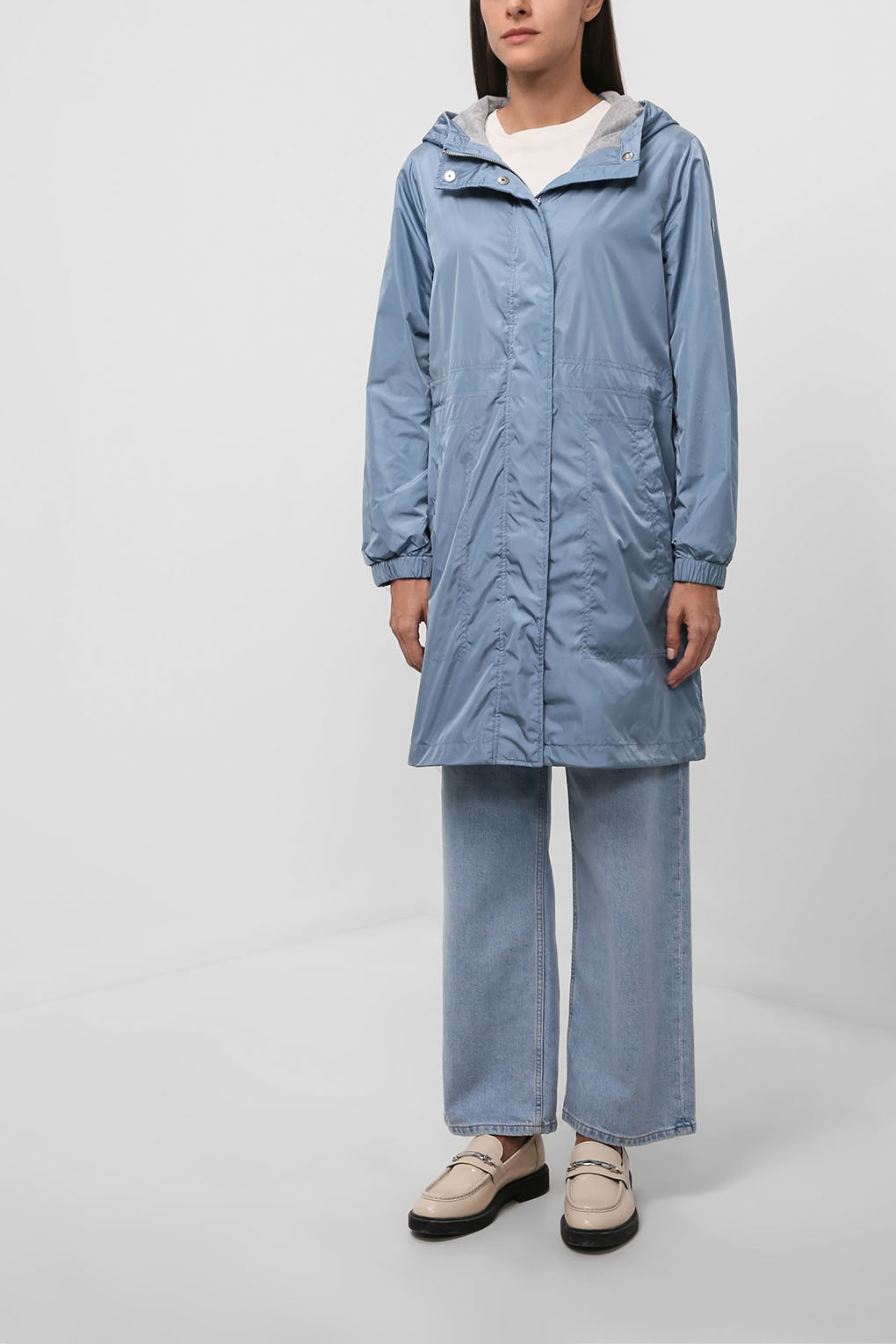 

Парка женская Esprit 022EO1G315 фиолетовая M, 022EO1G315