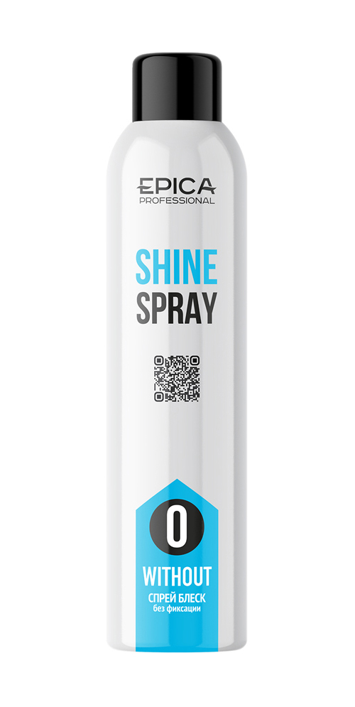 Спрей-блеск для волос Epica Professional Shine Spray Without 250мл солевой спрей для раф текстуры rough texture salt spray muoto