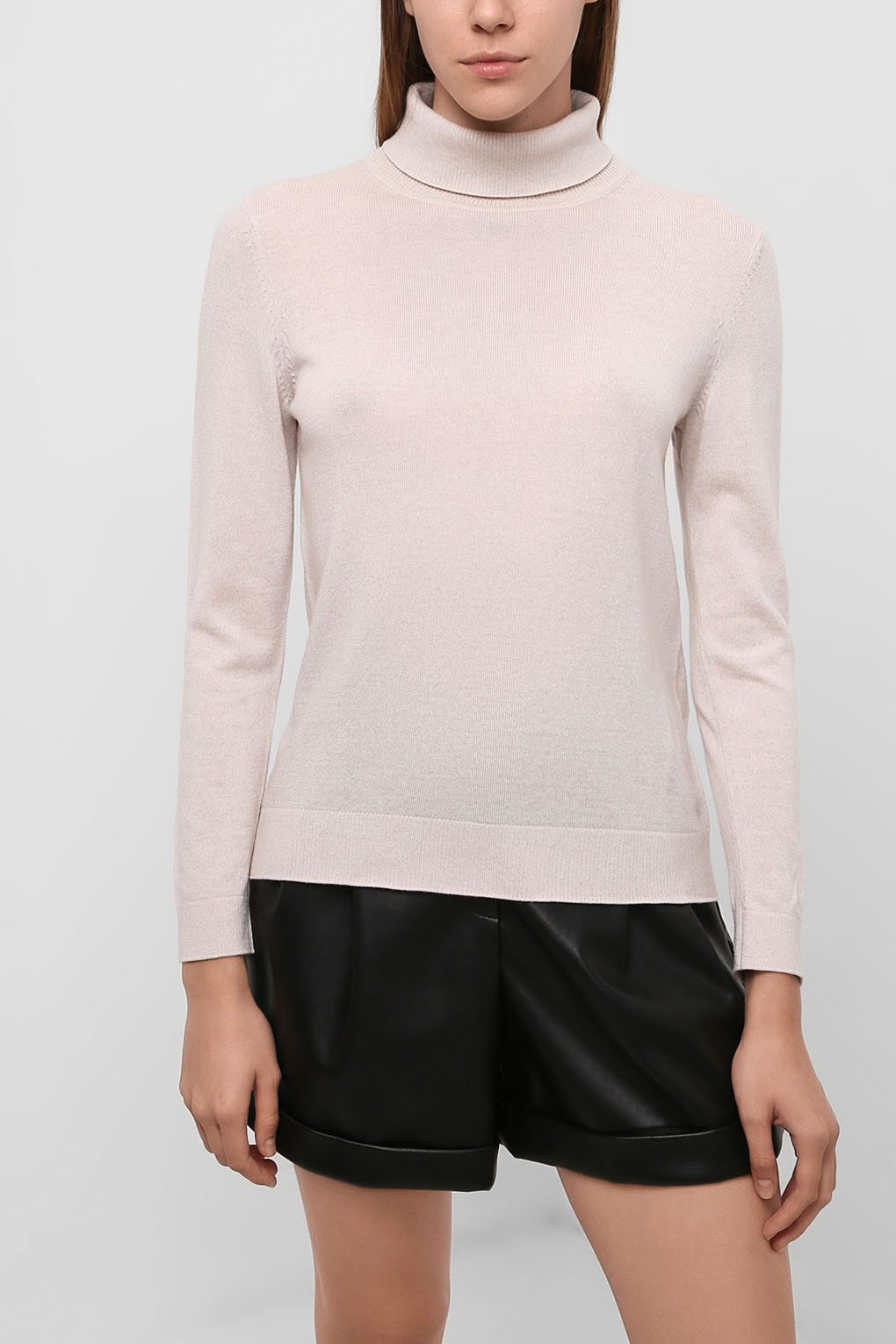 

Водолазка женская Essentials by Stockmann 2108 AUDREY белая M, 2108 AUDREY