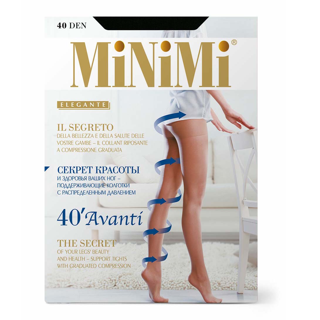 

Колготки женские Minimi черные 2