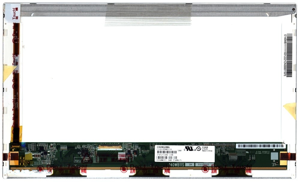 

Матрица OEM для ноутбука CLAA140WB11A (10013062V), совместимая с p/n: CLAA140WB11A