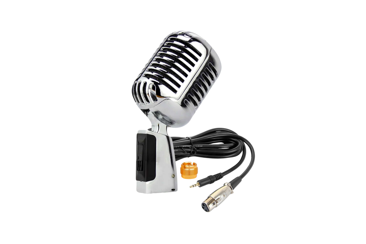 

Микрофон Mobicent серебристый (MCCH360086), MCCH360086