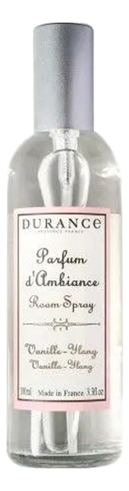 Ароматический спрей для дома Durance Room Spray Vanilla Ylang 100мл Ваниль и иланг