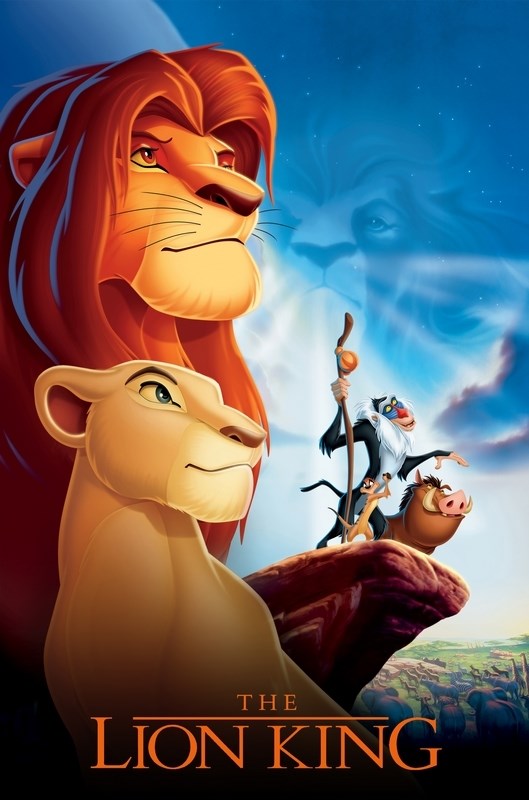 

Постер к мультфильму "Король Лев" (The Lion King) 50x70 см