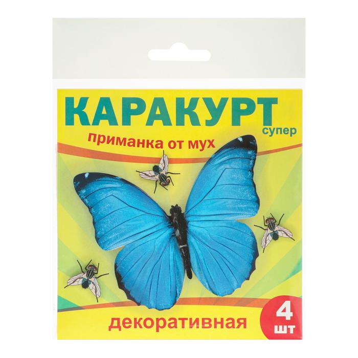 

Стикер от мух Каракурт Супер Р00021544 4 шт., Супер