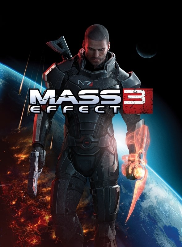 

Постер к игре "Масс Эффект 3" (Mass Effect 3) Оригинальный 50,8x68,6 см