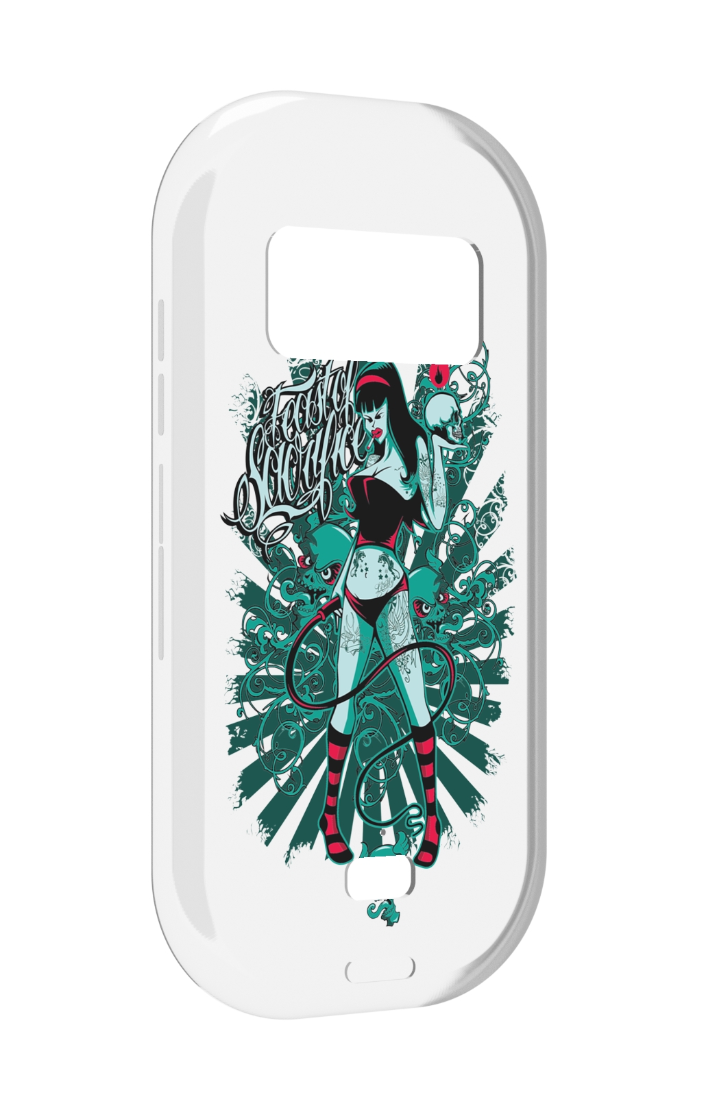 

Чехол MyPads нарисованная девушка в татуировках для UleFone Armor 15, Прозрачный, Tocco
