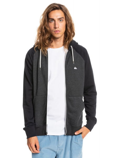 

Толстовка мужская Quiksilver EQYFT04487 серая S, EQYFT04487