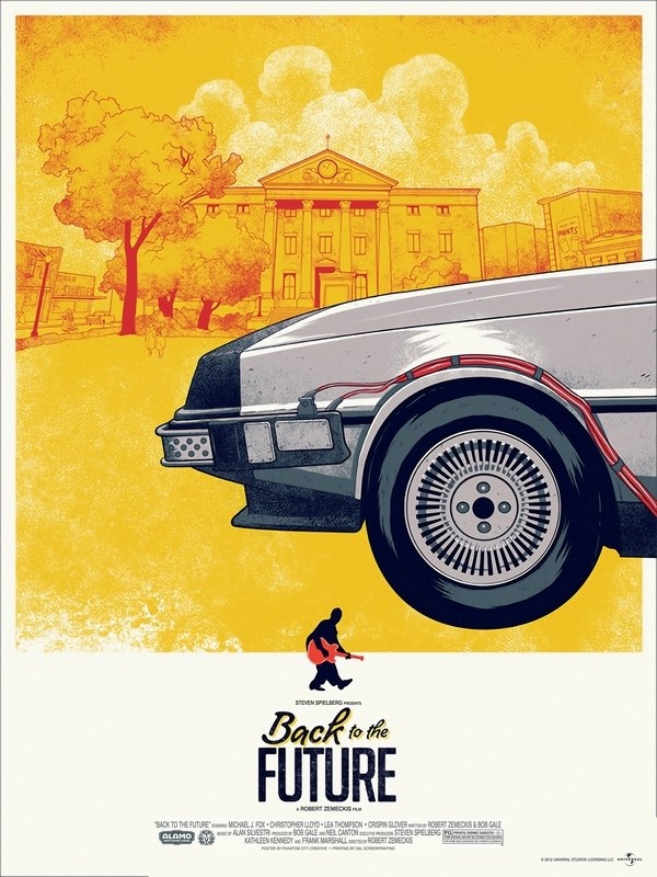 

Постер к фильму "Назад в будущее" (Back to the Future) Оригинальный 38,1x50,8 см