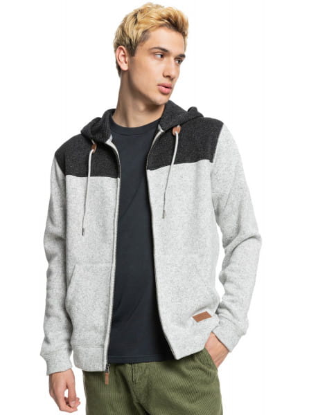 

Толстовка мужская Quiksilver EQYFT04427 серая M, EQYFT04427