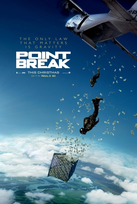 

Постер к фильму "На гребне волны" (Point Break) 50x70 см