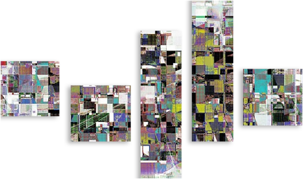 

Картина модульная на холсте Модулка Прямоугольная абстракция 150x105 см, 3200