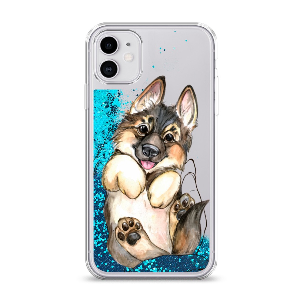 

Чехол Awog на Apple iPhone 11 / Айфон 11 "Овчарка в ладошках", Разноцветный, 12193-1