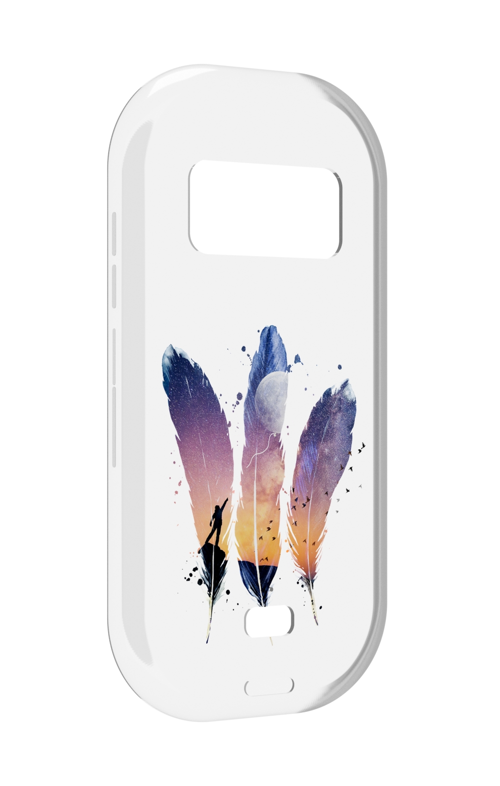

Чехол MyPads небесные перья для UleFone Armor 15, Прозрачный, Tocco