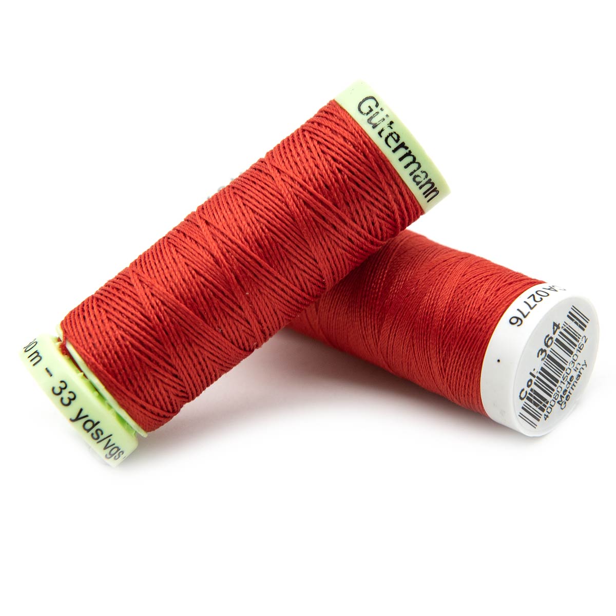 

Нитки Guetermann 557718 2 шт. 30 м красный