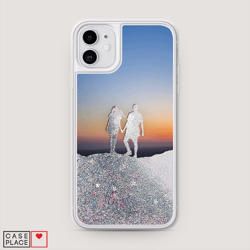 

Чехол Awog на Apple iPhone 11 / Айфон 11 "Пара на краю света", Разноцветный, 12191-1