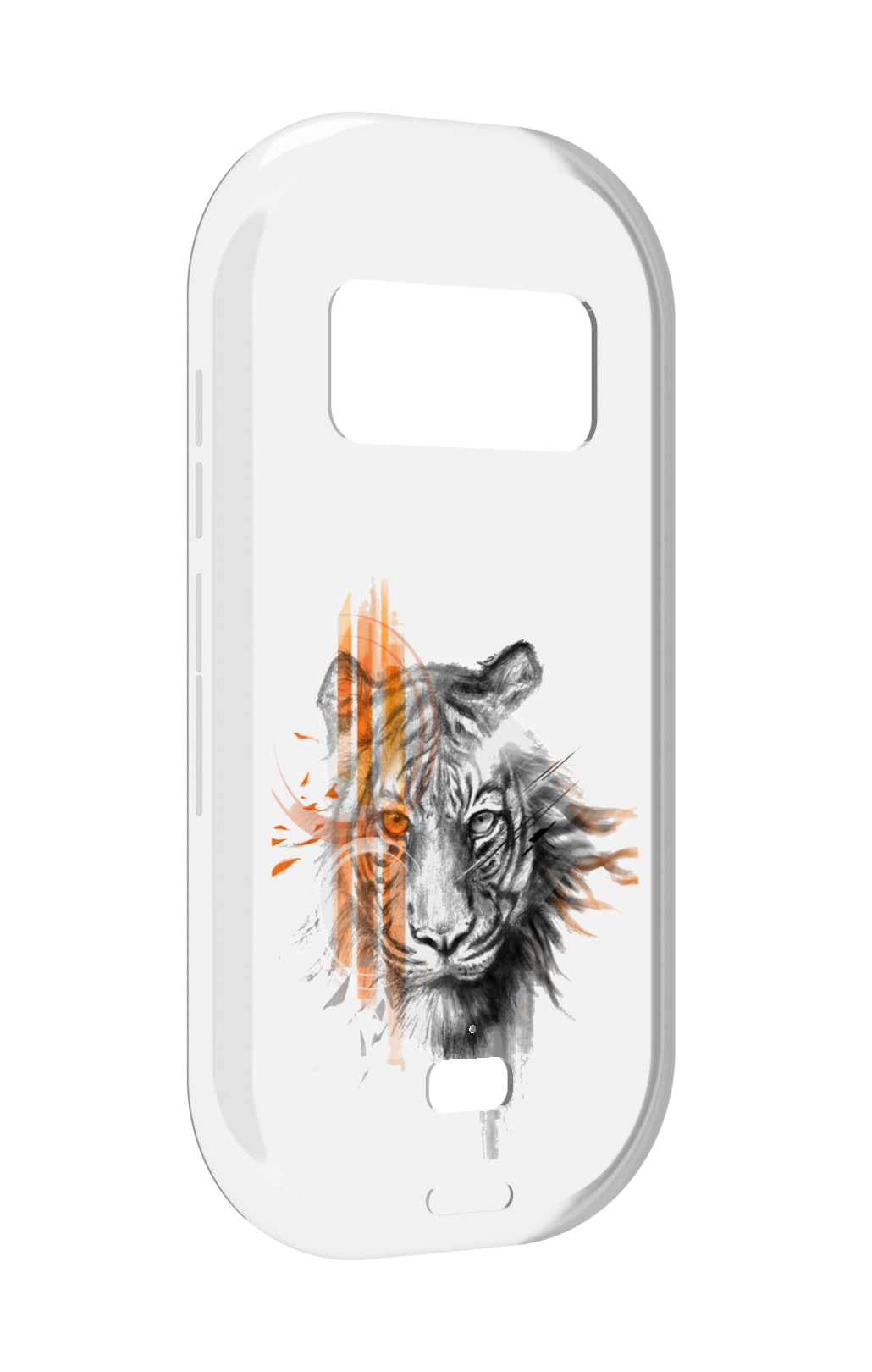 

Чехол MyPads огненный тигр для UleFone Armor 15, Прозрачный, Tocco