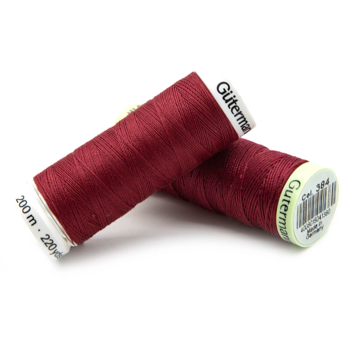 

Нитки Guetermann 557722 2 шт. 30 м красный