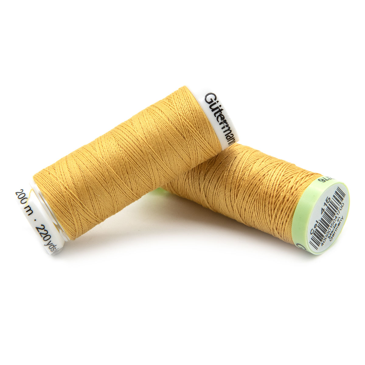 

Нитки Guetermann 557726 2 шт. 30 м желтый