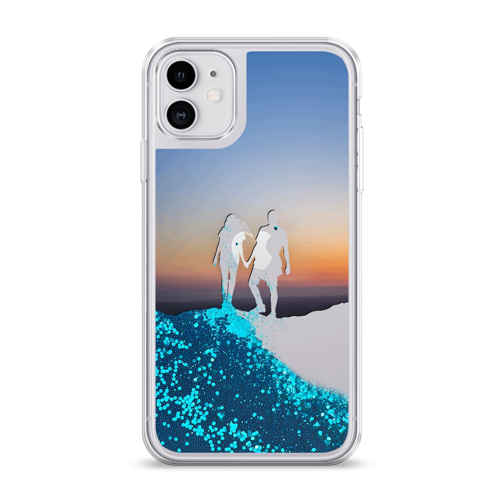 

Чехол Awog на Apple iPhone 11 / Айфон 11 "Пара на краю света", Разноцветный, 12193-1