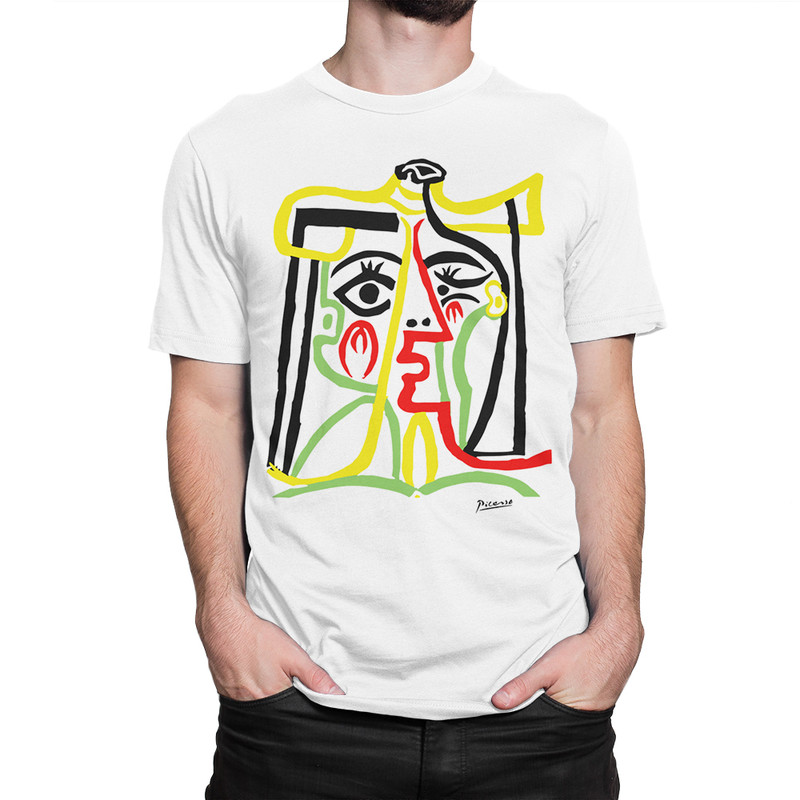 

Футболка мужская Dream Shirts Пабло Пикассо белая XL, Белый, Пабло Пикассо