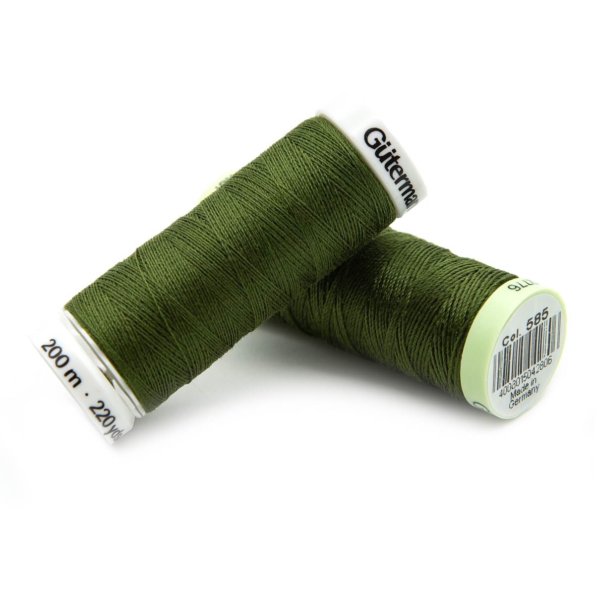 

Нитки Guetermann 557736 2 шт. 30 м зеленый