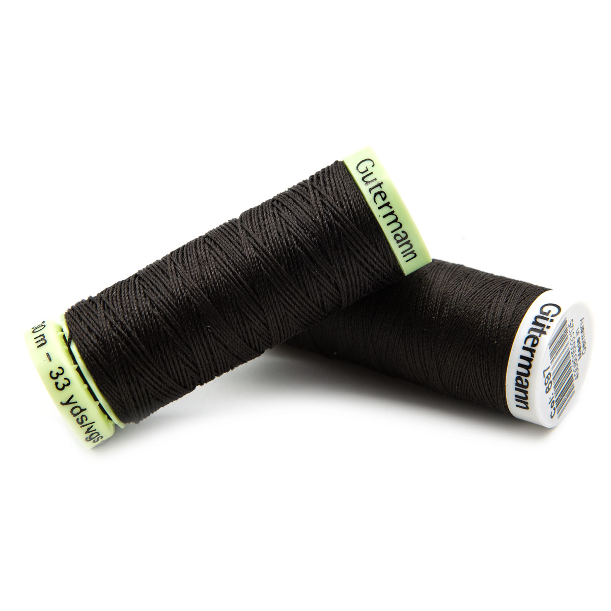 

Нитки Guetermann 557744 2 шт. 30 м черный